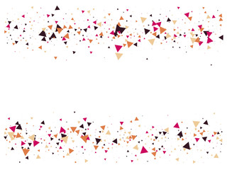 Bang, Blast, Moved Particles, Vector Explosion Border. Broken Glass Moving Memphis Bright Fragmentation. Stars, Glitter, Trendy Cosmic Frame, Vortex, Shattered Fragments. Hipster Cool Memphis Border.