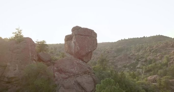 Aerial view of the Sonoran Desert in central Arizona