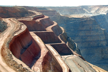 Kalgoorlie Super Pit Gold Mine, Western Australia © Christie