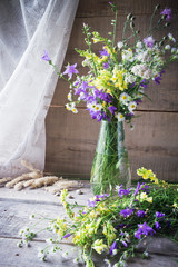 Still-life of wild flowers