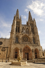Fototapeta na wymiar Kathedrale, Catedral, Burgos, Kastilien-Leon, Spanien