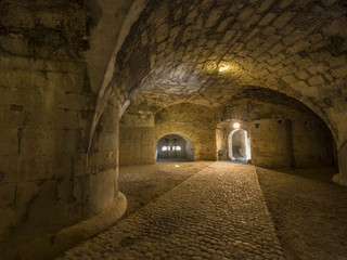Casemate Munot fortification, Schaffhausen, Schaffhausen canton, Switzerland, Europe