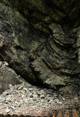 The Breitachklamm gorge. Allgäu, Bavaria region, Germany