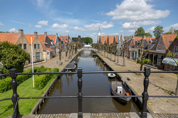 Sloten Friesland Netherlands canal