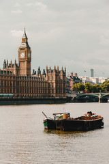 Houses of Parliament and Big Ben - London