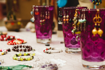 Jewelry and glass sale