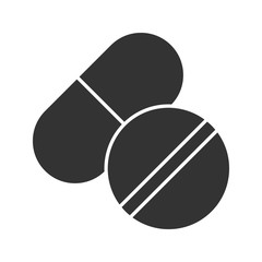 Pills glyph icon