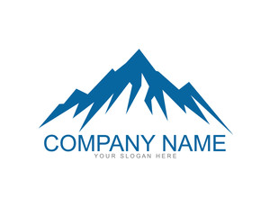 creative mountain logo
