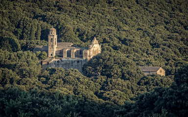 Eglise de St Andre at Granaggliolo in Corsica