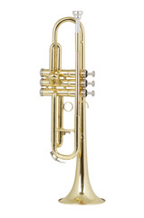 Fototapeta na wymiar Brass Trumpet