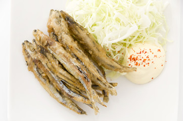 きびなごの唐揚げ  