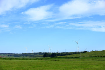 Fototapeta na wymiar Wind power tower
