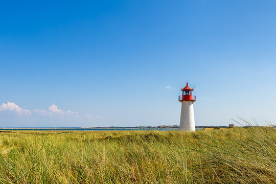 Lighthouse List-West on the island Sylt 