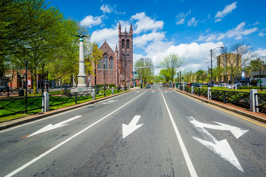 Broadway, in New Haven, Connecticut