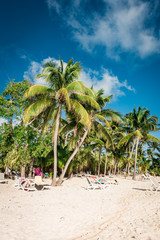 Strand auf Guadeloupe