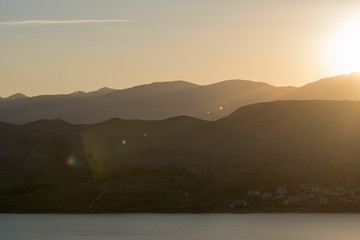 Sunrise on the sea 