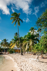 Strand auf Guadeloupe