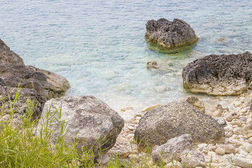 Corfu island beach