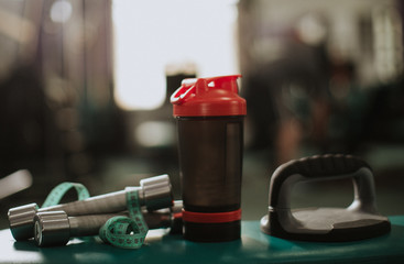 Bottle in gym