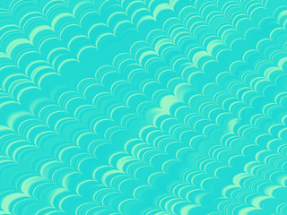 Teal Wave Background