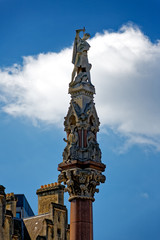 Fototapeta na wymiar Historic statue in London