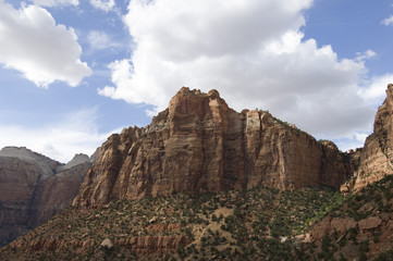 Fototapeta na wymiar Awe-inspiring rock formations in Bryce Canyon National Park