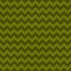 Seamless chevron pattern, green khaki colors, raster