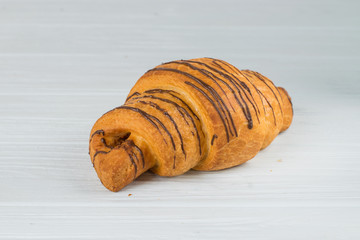 Freshly Croissant Isolated on White background