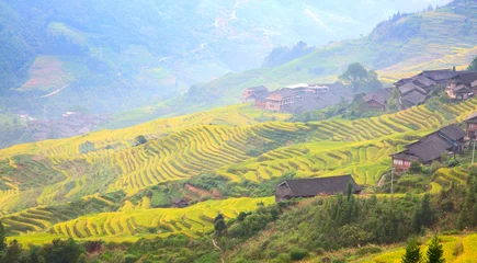 Rolgordijnen Longji Rice Terraces © swisshippo