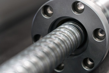 Close-up ball screw 