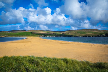 Shetland Islands - tombolo - St. Ninian Beach
