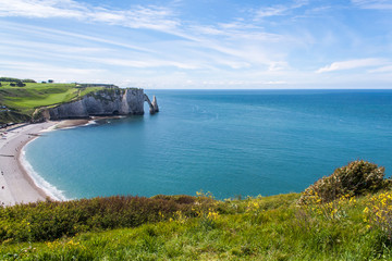 Kreidefelsen in Étretat