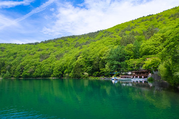 Obraz premium 四尾連湖