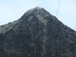 Lomnicky peak (2634 m.a.s.l.). High Tatras (Slovakia)