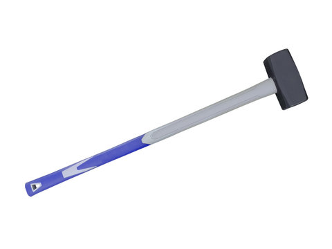 Metal sledge hammer.