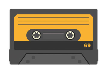 Orange Kompaktkassette