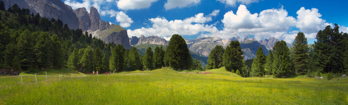 Landscape in Dolomites, Italy