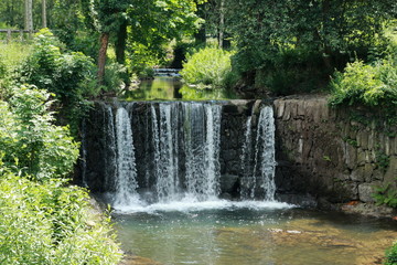Fototapeta premium CASCADE DE RIVIERE 