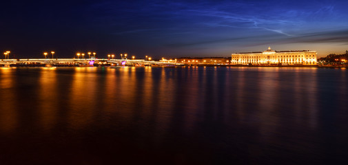 Twilight on the river