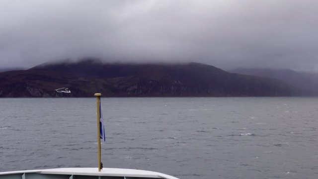 Islay Ferry Ride on a Foggy Day