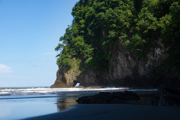 Secluded Beach on Osa Peninsula, Costa Rica