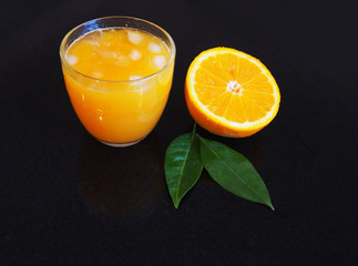 Valencian oranges and juice. Spain.Valencia
