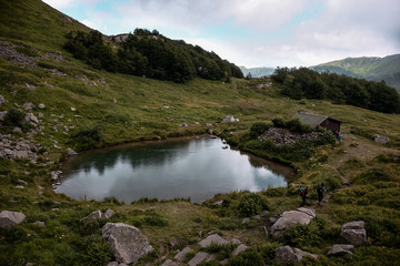 Fototapeta na wymiar Lago Turchino