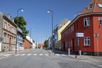 Obraz premium City Tour in Fredericia Denmark
