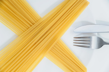 The two spaghetti bundles.