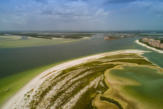 Ten Thousand Islands Marco Island Florida Aerial Drone Image