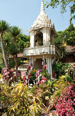 Tempelanlage Wat Phrathat Doi Suthep  bei Chiang Mai, Nordthailand, Thailand, S&uuml;dostasien