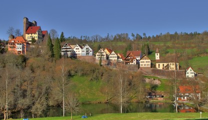 Fototapeta na wymiar Altensteig-Berneck