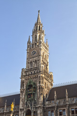Fototapeta na wymiar Новая ратуша в Мюнхене