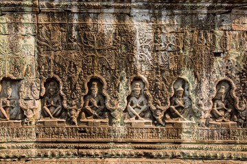 Temple Carvings Cambodia
